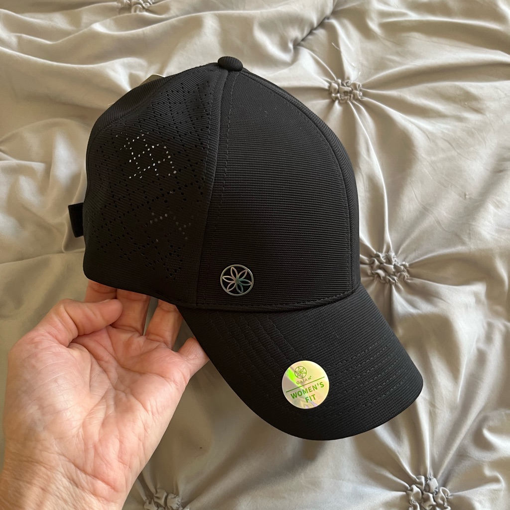 Brand New Eco Womens Black Baseball Hat Brand New Eco Womens Black Baseball Hat